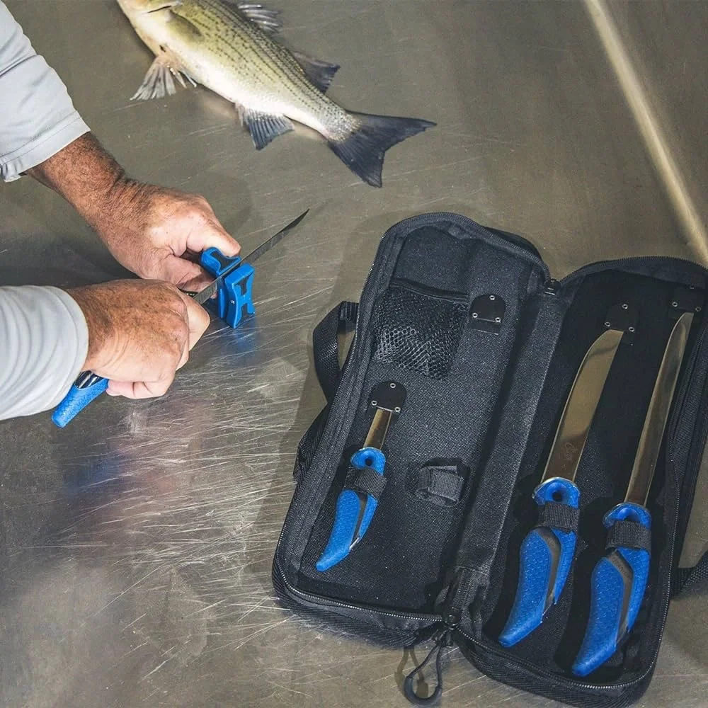 NIB - Cuda 6 Piece Fillet Knife Set - Picture 4 of 9